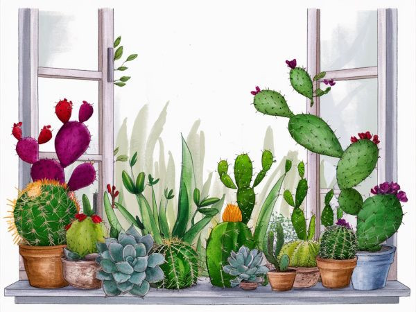 Respirez, mes petits cactus ! L'importance de l'aération pour vos plantes grasses